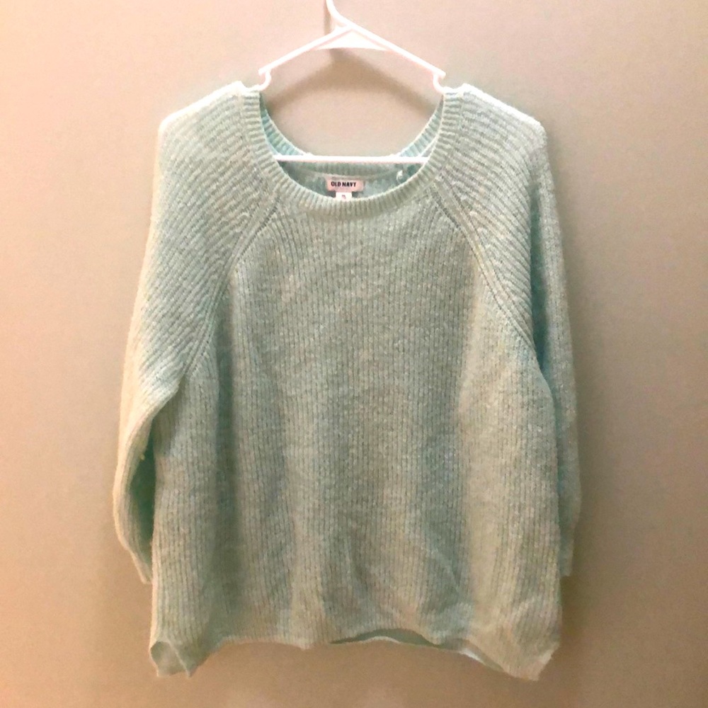 Old navy teal sweater size XXL.